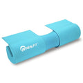 NEALFIT Barbell Squat Pad with Thick Nylon Padding, Hip Thrust Pad for Squats, Lunges, Neck Shoulder Squat Pad for Olympic or Standard Bars - color: Blue