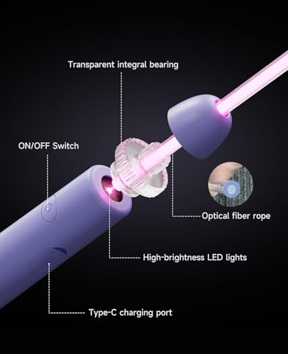 LED Jump Rope for Kids, Glow in The Dark Fun Fitness Gift | Rechargeable, 180-day battery, 9.2ft for ages 6+, colorful LED modes, birthday gift, outdoor fun - color: Purple