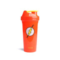 Smartshake Lite Justice League Protein Shaker Bottle 800ml – DC Comics Water Bottle, Leakproof BPA Free Gym Shaker Bottle for Protein Shakes And Protein Powder - The Flash Logo - style: The Flash