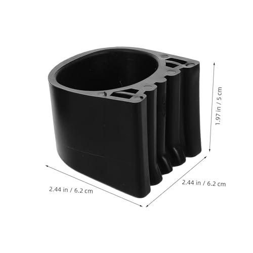 BESTonZON 2pcs Plastic Tube End Cap Gym Equipment Foot Covers Desk Leg Caps Commercial Gym Pads