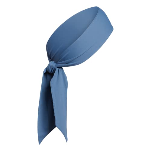 adidas Alphaskin Tie Headband - color: Tie/1/Wonder Steel Blue/Pulse Blue