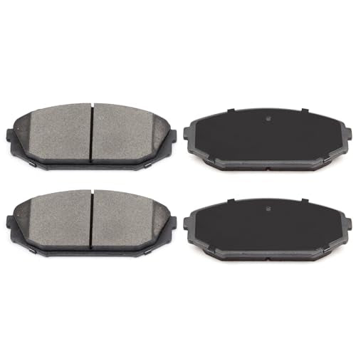 ECCPP D793-7663 4pcs Front Ceramic Disc Brake Pad Set Fit For Acura MDX 2001-2002,For Honda Odyssey 1999-2004 - style: D793 [4pcs]