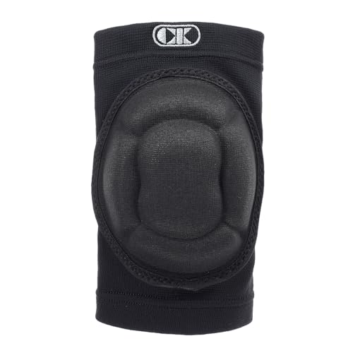 Cliff Keen Impact Bubble Wrestling Knee Pad (Black) | Breathable material - color: Black