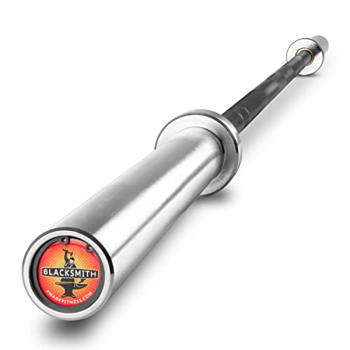 XMARK Olympic Weight Set | TEXAS STAR Weight Set Rubber-Coated Olympic Weight Set With XMARK BLACKSMITH Barbell Bar, Barbell Weight Set, Weights, Barbell - color: 10) Straight Bar & 115 lb Weight Set