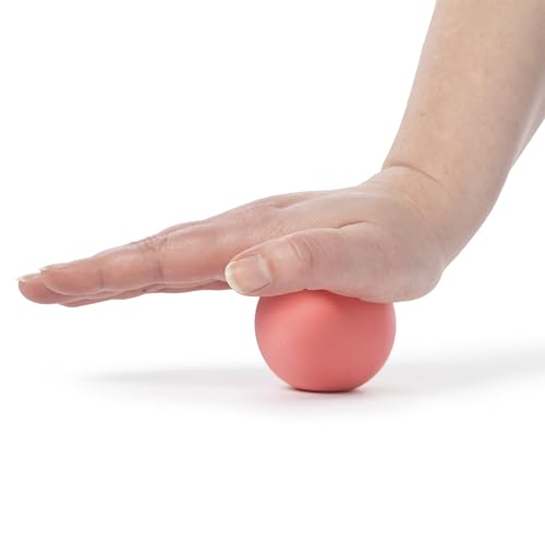 OPTP Super Pinky Ball – Moderately Firm Density Massage Ball, Pink, 2 1/2" - size: 2.5" Diameter