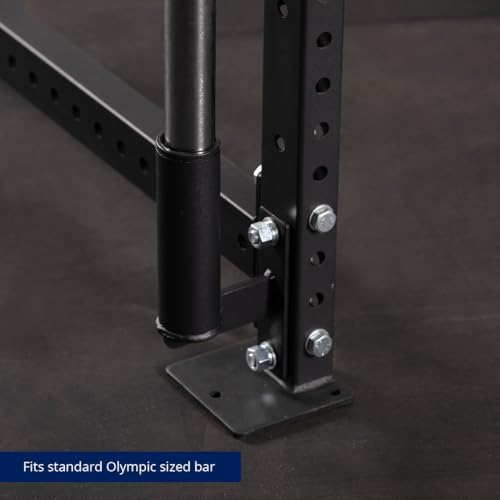 Titan Fitness T-3 and X-3 Series Vertical Mount Olympic Barbell Holder, Single Bar Hold Bolt-On Rack Mount