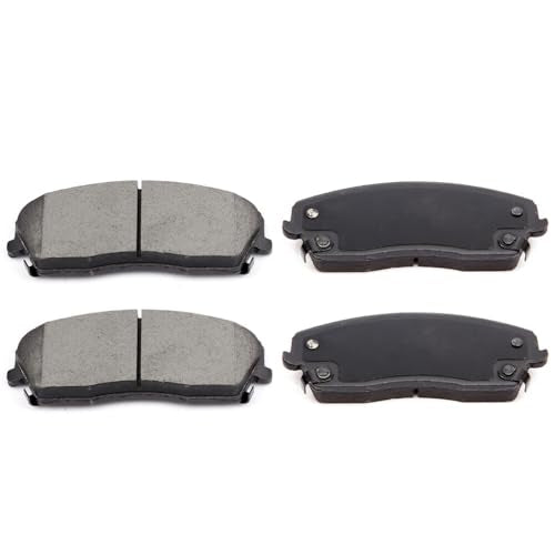 ECCPP D1056-7962 Front Ceramic Disc Brake Pad Set Fit For Chrysler 300 2005-2019,For Dodge Challenger 2009-2019,For Dodge Charger 2006-2019,For Dodge Magnum 2005-2008 - style: D1056 [4pcs]