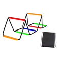 Menolana Agility Ladder Speed Ladder Foldable Workout Rugby Multifunction Home Gym Agility Training Equipment Fitness Feet Training - size: 6 Grids With Bag
