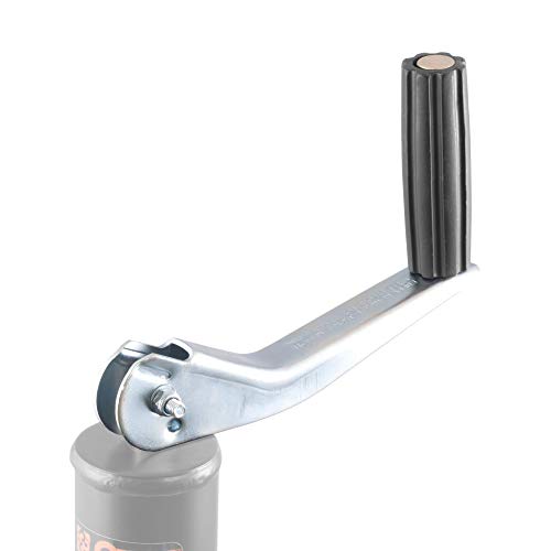 CURT 28921 Replacement A-Frame Jack Handle for #28200, #28202, #28203 or #28250, SILVER BLACK