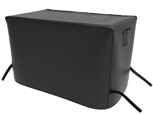 45" Heavy Duty Waterproof Gas Grill Cover fits Weber Char-Broil Coleman Gas Grill-Black - color: black, size: 45"