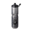 HydraPak | Polar Bottle - Polar Sport Insulated Water Bottle - BPA-Free, Sport & Bike Squeeze Bottle with Handle (Pulse Black, 700ml / 24oz) - color: Pulse Black, style: 24oz/700ml