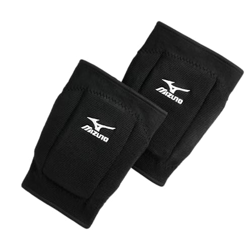 Mizuno T10 Plus Kneepad, ADULT Volleyball Kneepad, Black, One Size - color: Black