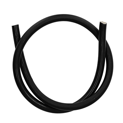 Alomejor Latex Rubber 3x14mm Latex Tube Tube Rubber Hose Speargun Band for Spearfishing (Black)