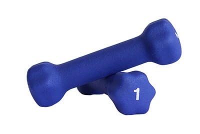 Ader Neoprene Dumbbell Set w/Rack - color: Multi-color,White