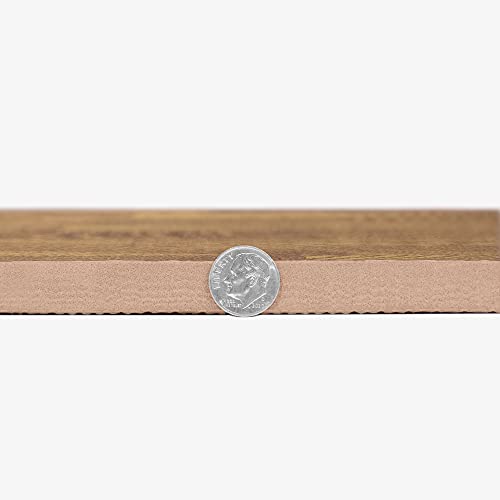 IncStores Premium Soft Wood Print Foam Flooring Tiles | Interlocking Foam Tiles for Home, Gym, Training and Yoga | 3/8 and 5/8 Inch - color: 5/8" - Light Oak, size: 48 Sq Ft