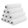 ROLLINGDOG 6 inch Paint Roller Covers Paint Roller Sleeves | High Density Foam Smooth Cutting in and Detail Painting (Pack of 10) - color: 10PC foam roller covers
