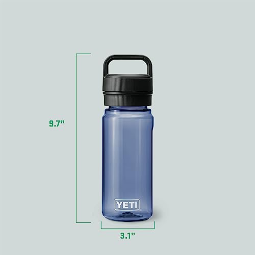 YETI Yonder Water Bottle with Yonder Chug Cap, Lightweight, Leakproof and BPA-Free - color: Navy, style: 20oz