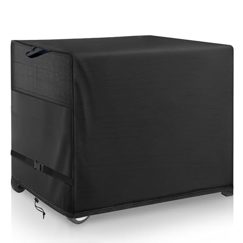 Outdoor Prep Table Cover - Heavy Duty Waterproof Cover for Outdoor Stainless Steel Table,Black - color: Black, size: 48"x 30"x 35"