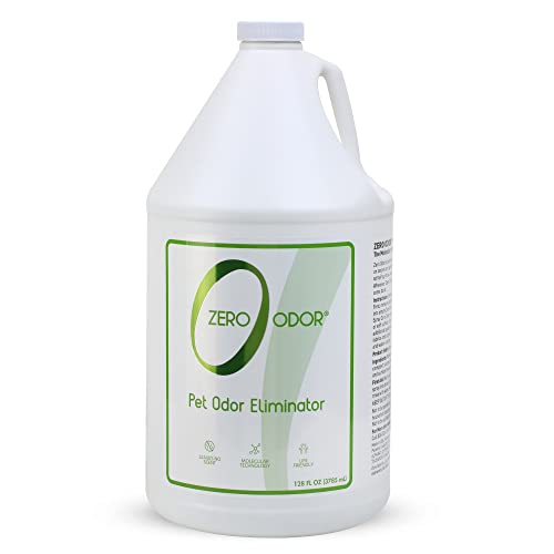 Zero Odor Pet Odor Eliminator, Air and Surface Odor Remover for Carpet, Furniture, and Pet Beds, Refill, 128 oz - size: 3785 ml (Pack of 1)