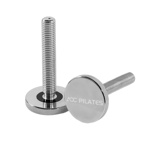 Compatible Weight Adjustment Longer Screws 2 Pieces Fit Square/Octagonal Adjustable Dumbbells, Kettlebell Handles Single Dumbbell up to160LBS