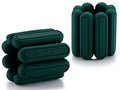 STONESAM Wrist & Ankle Weight for Women-Set of 2 (1lb) - color: Blackish green
