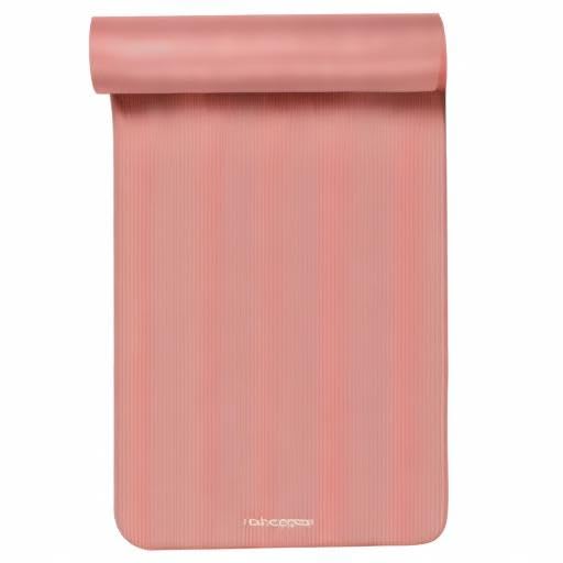 Retrospec Solana Yoga Mat Thick 1/2in Non-Slip Workout Mat with Nylon Strap - 72x24in Exercise Mat for Pilates, Stretching & Fitness - BPA Free, Easy Clean - color: Rose