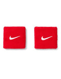Nike Unisex Adult Swoosh Classic Wristband 2 Pack - color: University red/white