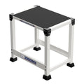 GanFindX Steel Plyo Jump Box, 12/18 Inch, White | Heavy-duty Steel Plyo Box For Home Gym. Builds Agility, Stamina, Conditioning & Strength. - size: 18 Inch
