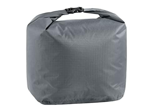 Petzl SAKAB Rock Climbing Chalk Bag | Large, Roll-Top Bouldering Chalk Bucket - color: Gray