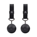 Rock Climbing Solid Training Cannonball Bomb Power Pull Up Ball Hold Grips for Straps for Finger, Forearm, Biceps, Back Muscles - color: Black (3")