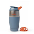 Promixx Pursuit Stainless Steel Shaker Bottle - 26oz Lightweight Metal Protein Mixer with Snap-Fit Agitator for Smooth Shakes - Leak-Proof Gym Shaker Cup for Fitness & Travel - Midnight Blue - color: Midnight Blue, style: 26oz