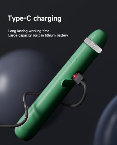 LED Jump Rope for Kids, Glow in The Dark Fun Fitness Gift | Rechargeable, 180-day battery, 9.2ft for ages 6+, colorful LED modes, birthday gift, outdoor fun - color: Green