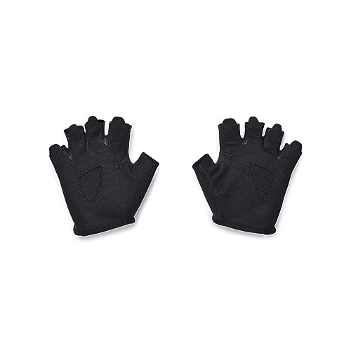 Under Armour Womens Training Gloves Half Finger - color: (001) Black / / Silver, size: Medium