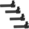 Yes4All Olympic Weight Plate Holder Attachment - color: D. Set of 4 Holders for 2" Plate, size: Fit 2x2" Rack with 1" Hole