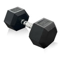 Rubber Hex Dumbbell, Multiple Weight Options 15-550 lbs | Premium Coated Free Weights Dumbbells for Home Gym Strength Training, Rack Not Included - color: 65LB