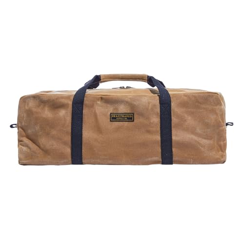 Readywares 20" Utility Bag | Waxed Canvas Large Heavy Duty Tool Bag