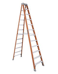 Louisville Ladder 12-Foot Fiberglass Step Ladder, 300-Pound Load Capacity, Type IA, FS1512 - size: 12 feet