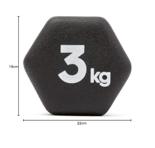 adidas Dumbbells | 1Kg - 5Kg (Pair) - size: 3 KG