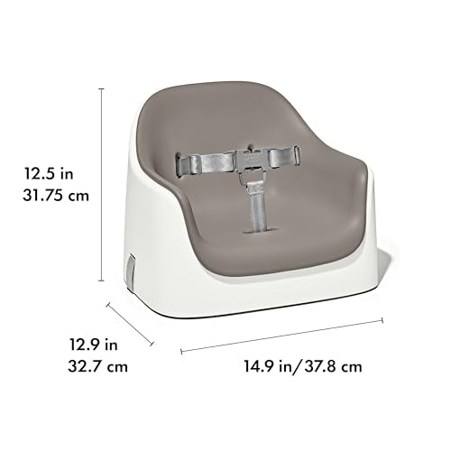 OXO Tot Nest Booster Seat with Removable Cushion - Taupe - color: Taupe