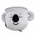 Chalk Bag for Rock Climbing - Bouldering Chalk Bucket with Quick-Clip Belt, Zipper Pocket and Brush Holder - Koala