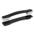 Luggage Replacement Handle, Suitcase Spare Grip, Travel Bag Repair Part | Ergonomic grip design, sturdy construction, comfortable hand feel, suitable for luggage repair and travel bag replacement - style: RB-024 Silver-White
