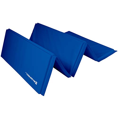 We Sell Mats 5 x 10 Foot Gymnastics Tumbling Mat - color: Blue