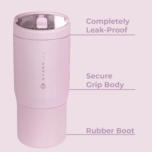 HydroJug Sport 14 oz Insulated Kids Water Bottle with Straw, Sweet Pea - color: Sweet Pea, size: 14oz