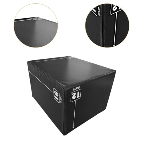 Plyometric Agility Box Heavy Duty Portable Versatile Strength Training Jumping Exercise Equipment for Workout Home