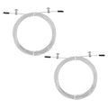PATIKIL Speed Jump Rope Replacement Cable, Professional Skipping Rope Steel Wire Replace for High Speed Jump Ropes - color: White