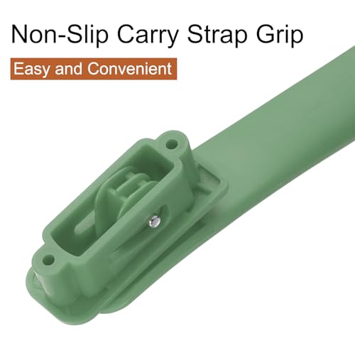 uxcell 2 Pcs Luggage Handle Replacement 8.5 Inch Suitcase Handle Carry Strap Plastic Pull Handle Grip Luggage Replacement Parts with Screws for Suitcase Box Luggage Case, Avocado Green - color: Avocado Green