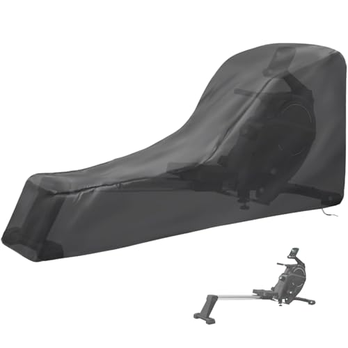 Rowing Machine Cover, Rower Outdoor Cover for Concept 2 Rowing Machine Waterproof Row Machine Cover for Hydrow Rowing Machine, Dustproof Fitness Equipment Protective Cover - size: for Concept 2 Row Machine (95"L×24"W×40"H)
