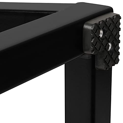Retrospec Leap Plyo Box Jump Platforms for Home Gym Plyometric Jumping, Strength Training & Jump Box Exercise for Men and Women - color: Matte Black, style: 30"