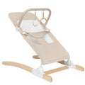 Baby Delight Heirloom Aspen Wooden Baby Bouncer | Infant Baby Chair | 0 – 6 Months | 100% GOTS Certified Cotton Fabrics | Organic Oat - color: Organic Oat, Aspen Wood