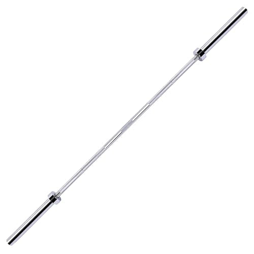 Fitvids 2 Inch Olympic Barbell Bar, 5/6/7 Feet Bar with Collar for Home Gym Strength Training, weight lifting, Bench Press, 700 LB Capacity - style: 6-Foot